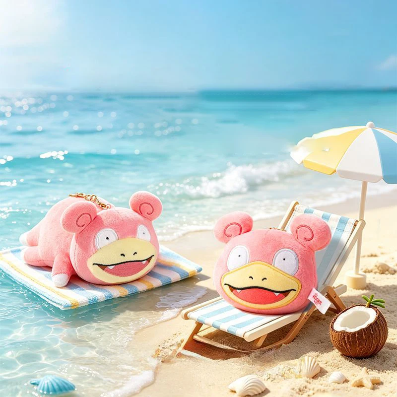 

Милый плюшевый брелок Покемон Слоупоук, мультяшная игрушка-подвеска для сумки, аниме-аксессуар, подарок для фанатов