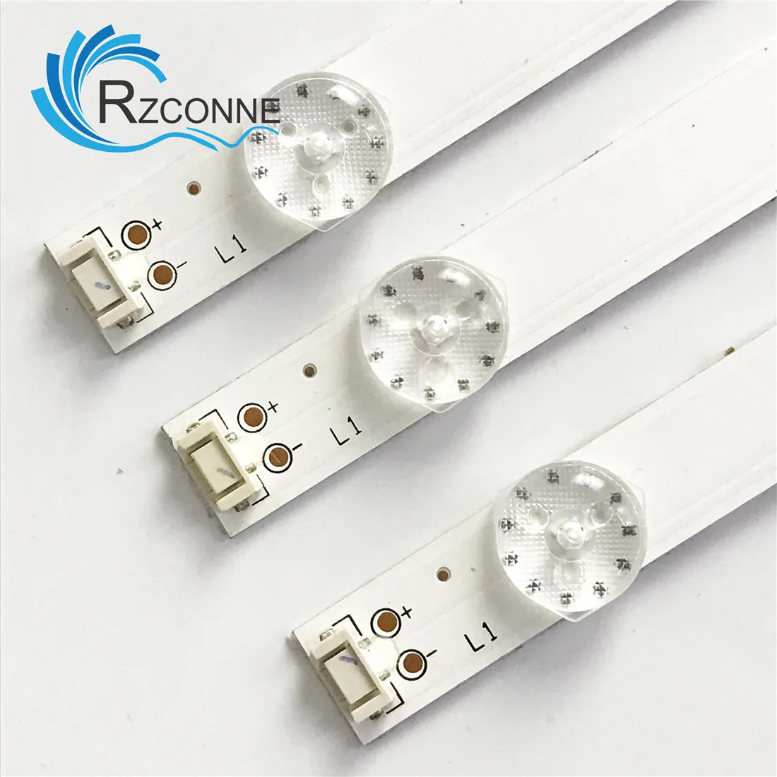 602 مللي متر LED شريط إضاءة خلفي 6 مصباح ل SKYWORTH 65 "TV 65Q20200 TH-65HX650W RF-AZ65008SE30-0601 A1