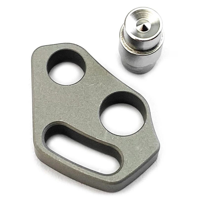 Titanium Knife Hanging Rope Parts With Screw For CR Chris Reeve Large Sebenza 21 31 Knives