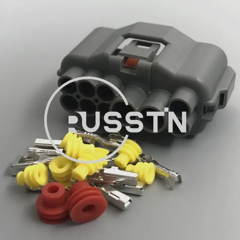 1 Set 10 Hole Auto Electrical Composite Connector Car Sealed Socket AC Assembly Wiring Harness Plug 90980-11332 MG641316-4