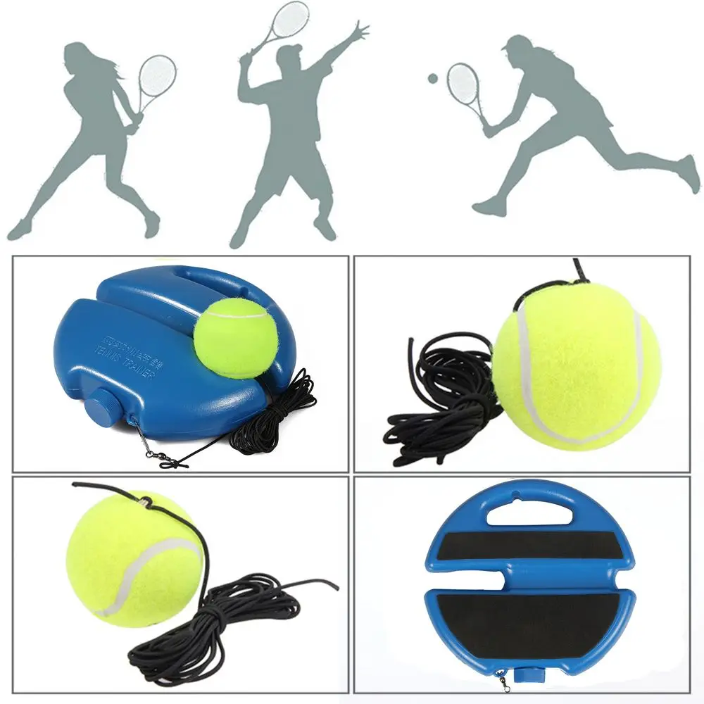 Professional Tennis Training Equipment Blue Training Practice Tool Self-study Baseboard Primary Exercise Tennis Trainer