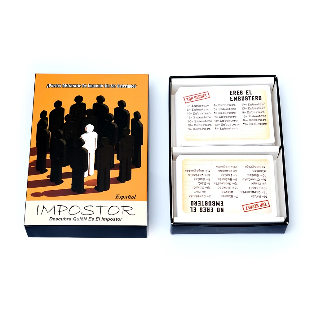 Los impostores identifican a los impostores juegos de mesa en español impostor scubra Quin es el impostor juego de cartas juego - view 3