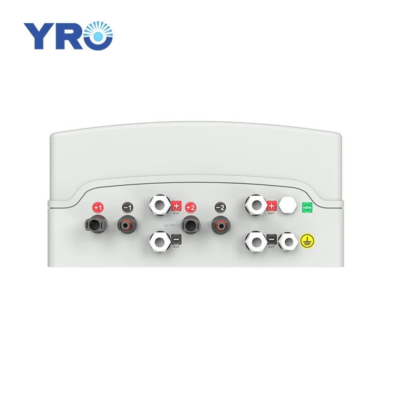 PV Combiner Box 2 String Solar DC 550V YRO IP65 Anschlussgehäuse 2in 2out mit DC-Sicherung MCB SPD