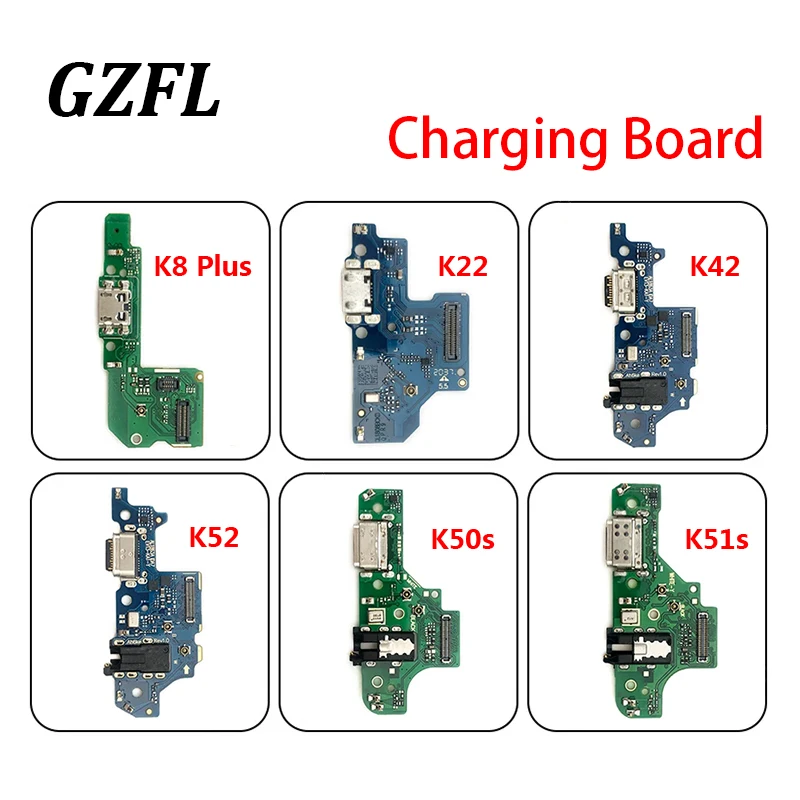 100% New USB Connector Charger Charging Port For LG K8 Plus K22 K42 K51 K50S K51S K52 Microphone Module