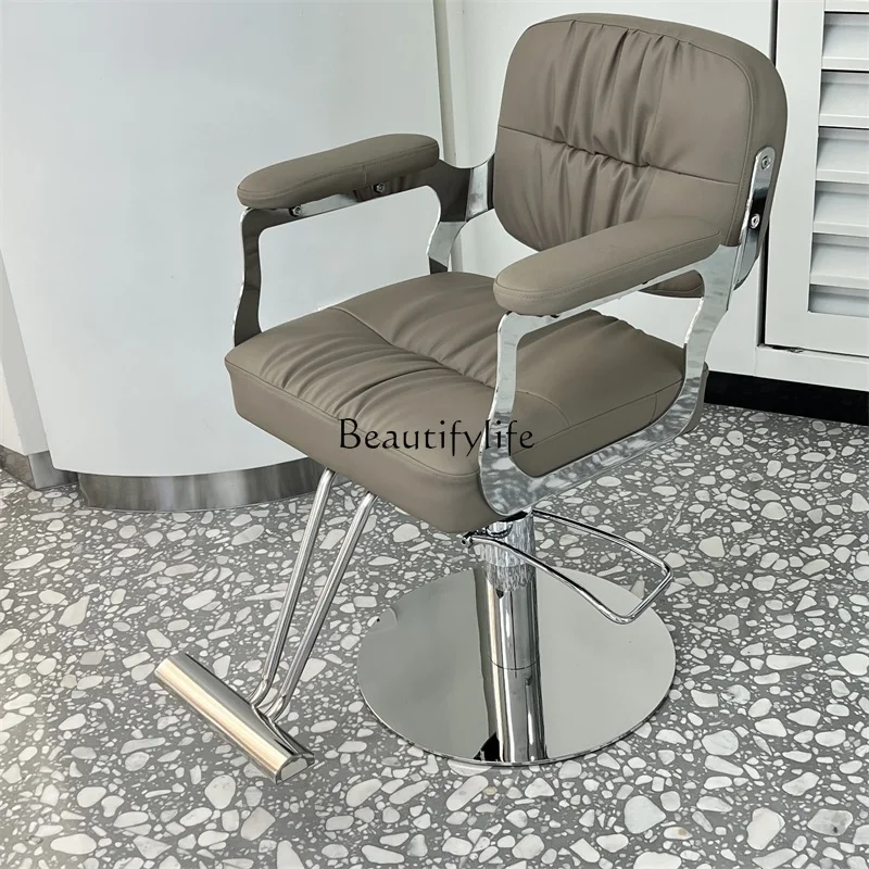 For Hair Salon Hair Cutting and Perming Chair Lifting Rotating Stool