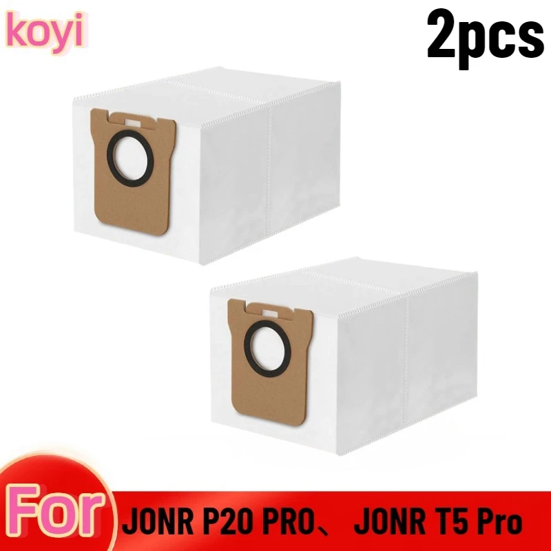 Suitable for JONR P20 PRO / Suitable for JONR T5 Pro robot vacuum cleaner accessory set, including main brush, edge brush, clean