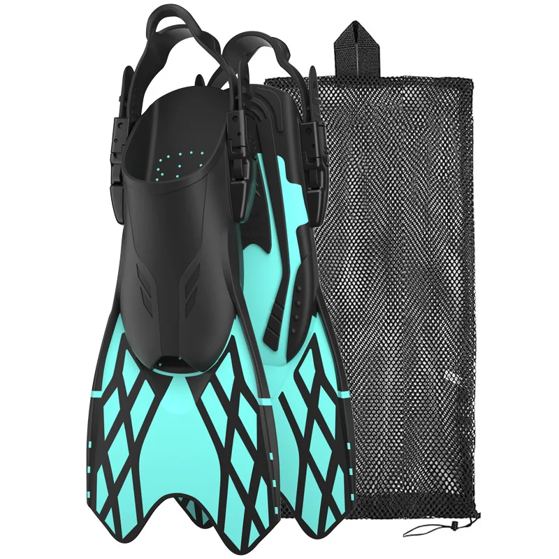 

Professional Adult Unisex Freestyle Snorkeling Diving Training Adjustable Flippers Swimming Frogs Equipment