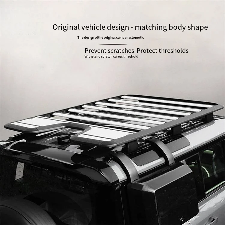 Veidt Suitable for 20-24 Land Rover New Defender All Models Aluminum Alloy Material 90110 Roof Luggage Rack Off-Road
