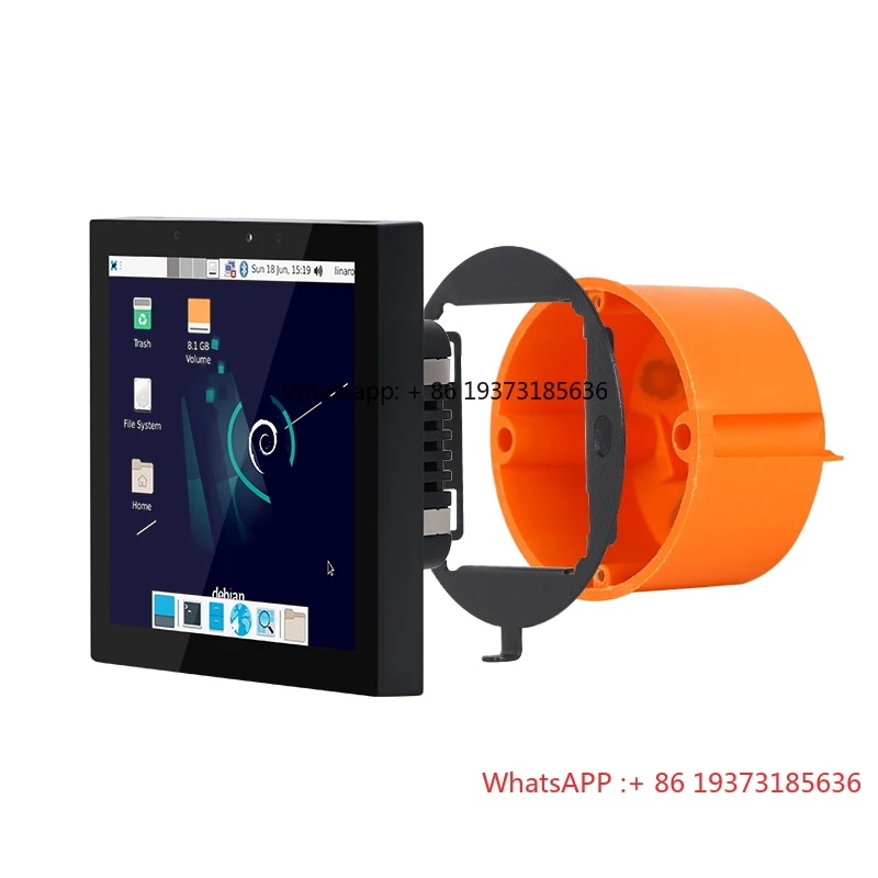 Sunworld 4 Inch Linux Debian 11 Display for Smart Home Controller Smart Hotel Display