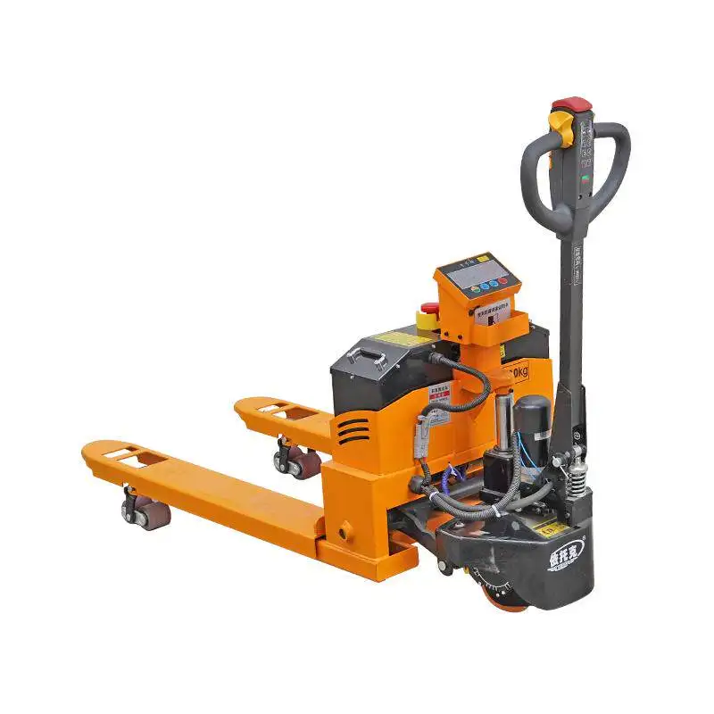 Manual electronic scale handling Electric trailer Loading andtruck Trailer storage logistics Forklift 2 tons 3 tons Waterproof