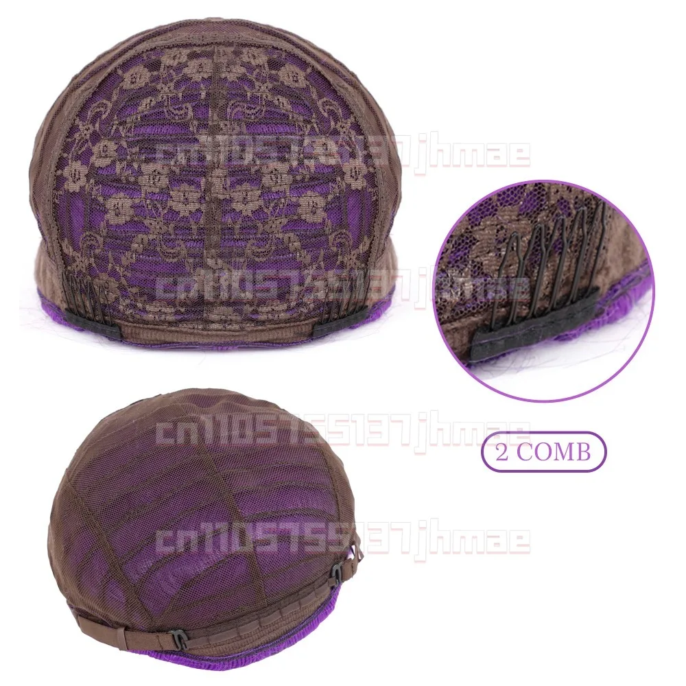 فيلم Kpop شعر مستعار تأثيري ميرا رومي زوي شيطان الصيادين أرجواني أسود أحمر طويل الشعر مقاومة للحرارة بيروكات صناعية كرنفال الدعائم #5