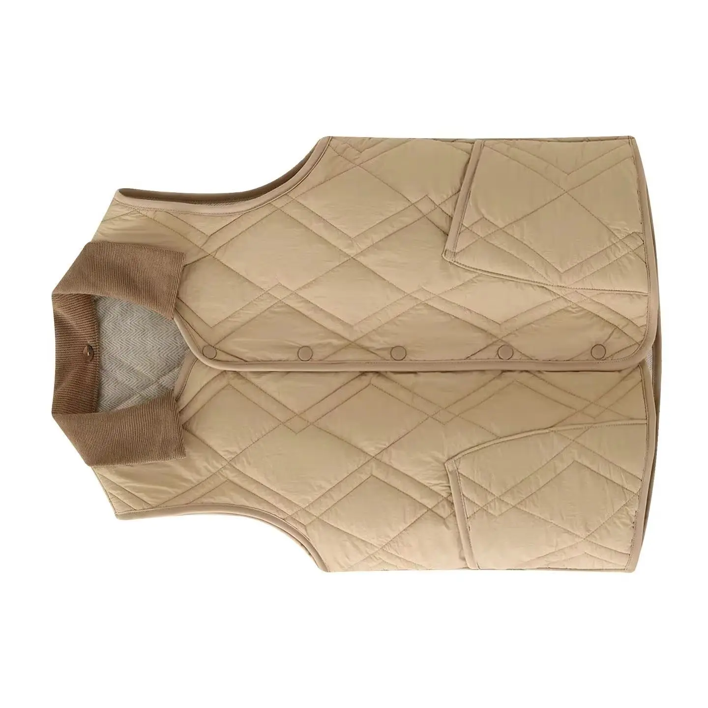 

Новые женские жилеты Женские куртки Свободный кардиган Теплый шерстяной повседневный жилет осенью и зимой Ветрозащитный и модный жилет Пальто