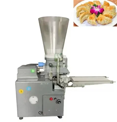 

Electric Fried Dumpling Making MOMO Machine Imitation Handmade Dumpling Maker 1500pcs/h Automatic Dumpling Filler Machine