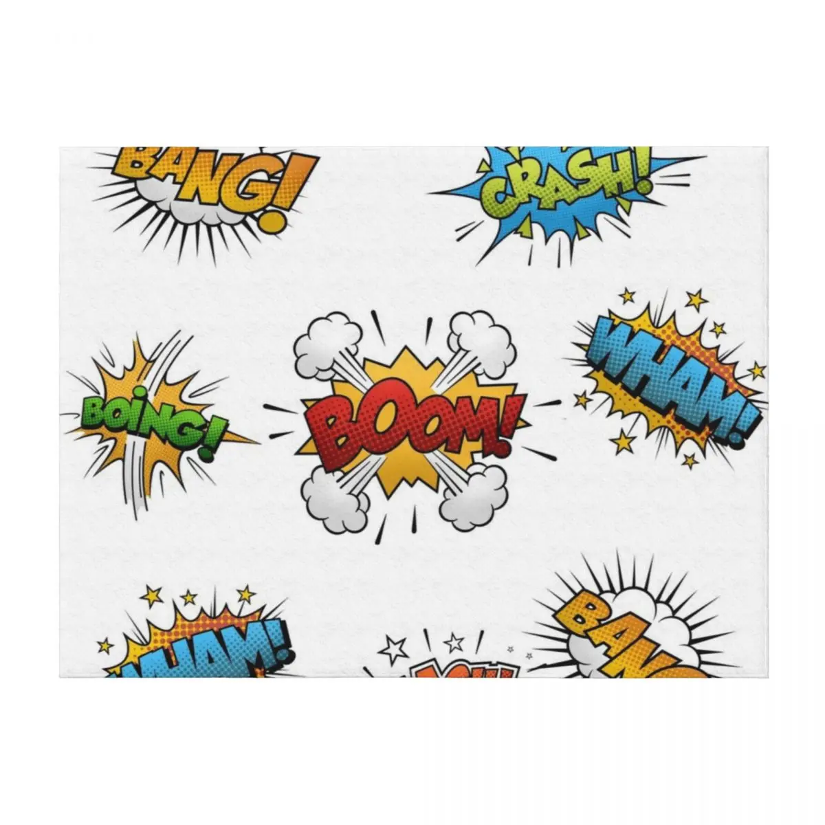 

SUPERHERO RAP Throw Blanket Soft Plaid valentine gift ideas sofa bed Luxury Designer Blankets