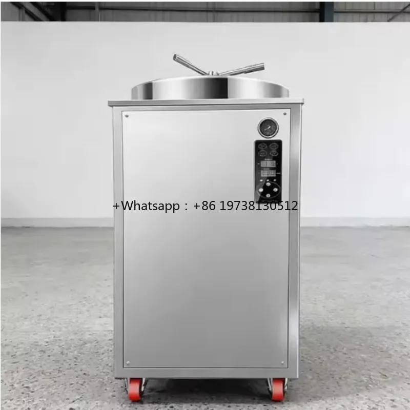 250 Liter Industrial Steam Sterilizer Vertical Autoclave Price for Mushroom Substrate Bag Retort Machine