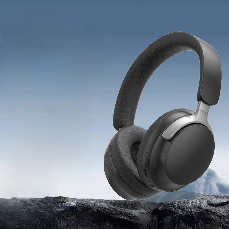 

2025 new P55 head mounted headphones with full ear cushions, wireless Bluetooth, long battery life, suitable for music phones