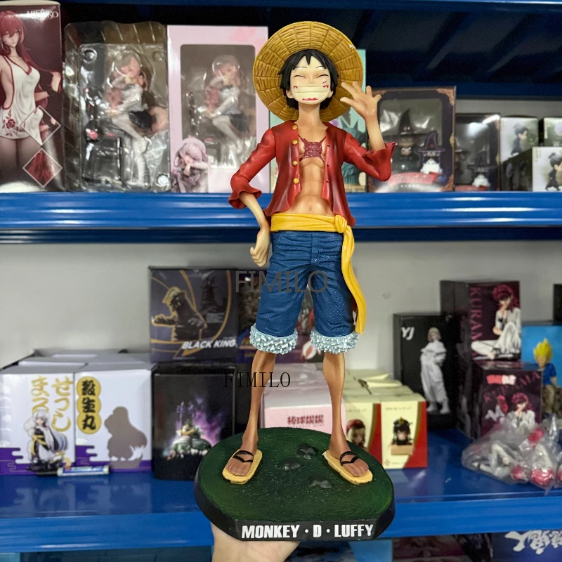41 cm One Piece Ruffy Actionfiguren Monkey D Ruffy Figur Gear 4 Big Hand Modell PVC Sammlung Peripheriegeräte Statue Ornament Spielzeug