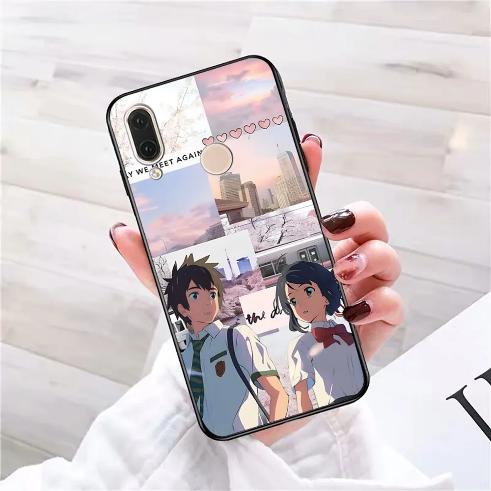 Anime Your Name iphone case For Redmi 5 6 7 8 9 10 plus pro 6 7 8 9 A GO K20 K30 K40 pro plus F3 Fundas