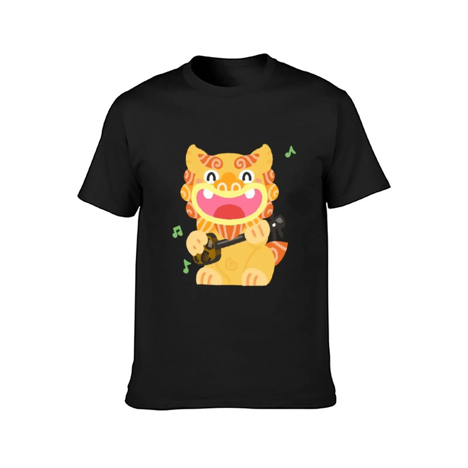 Okinawa Shisa T-Shirt vintage clothes Aesthetic clothing oversized aesthetic clothes mens graphic t-shirts big and tall