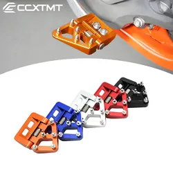 Plaque de pointe de pédale de frein arrière pliante pour moto, HUSQVARNA TE, FE, TX, FX, TC, David, KTM EXC, EXCF, SX, SXF, XC, XCF, 125, 250, 350, 450, 500