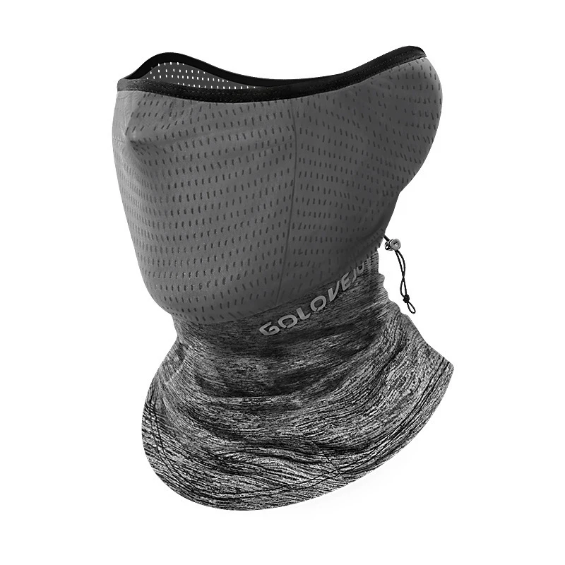 Radsport maske Outdoor-Sport Sommer Magie Bandana Eis Seide Sonnenschutz atmungsaktiver Schall dämpfer