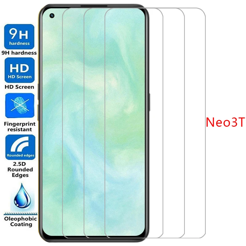 Capa de celular para Realme GT Neo 3T com vidro temperado, capa traseira 360 para Realme GT Neo 3T T3 Neo3T