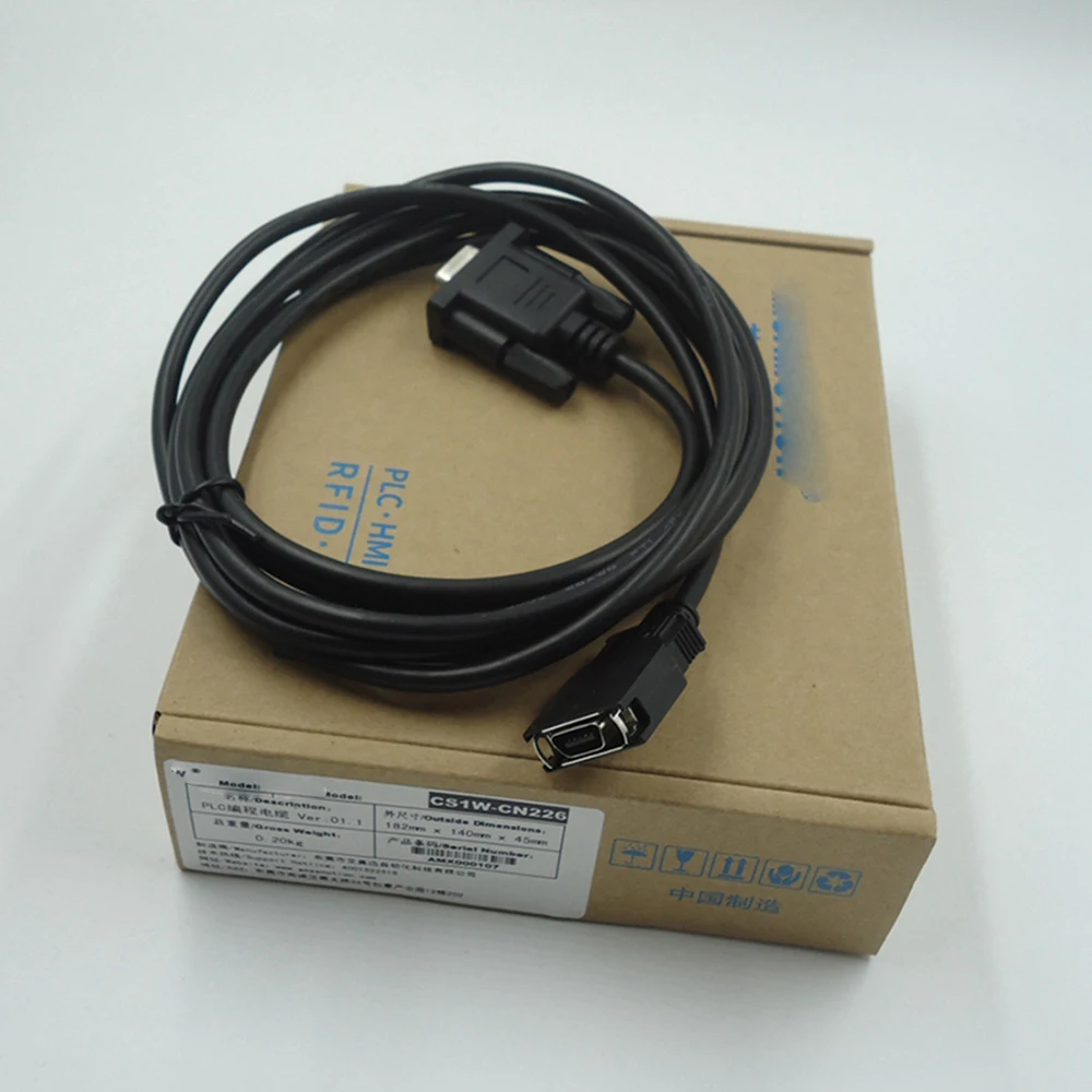 

CQM1-CN226 CS1W-CN226 for Omron CS CJ CQM1H CPM2C PLC Programming Cable RS232 Series Port