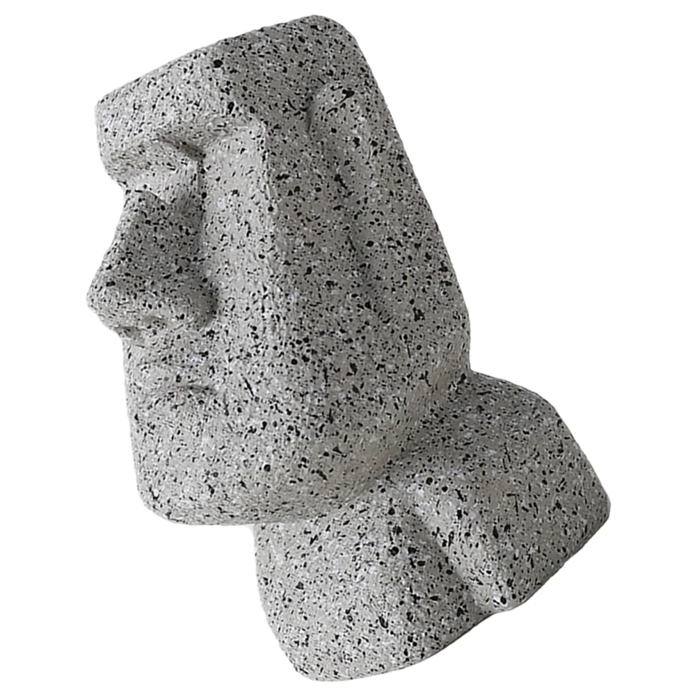 Moai Decor Eyeglasses Stand Sunglasses Display Rack Resin Statue Office Holder Decorative Gifts