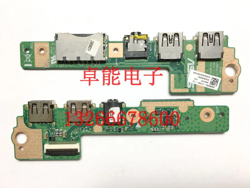 Voor Asus X502C X502CA F502C Laptop Usb Board Audio Board Hoofdtelefoonaansluiting Geluidskaart Boord Kaartlezer