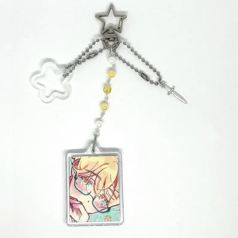 شعبية أنيمي الغريبة المرحلة Chibis سلاسل المفاتيح للنساء اكسسوارات حقيبة Luka Ivan Till Mizi Hyuna Sua Keyrings مجوهرات المشجعين الهدايا