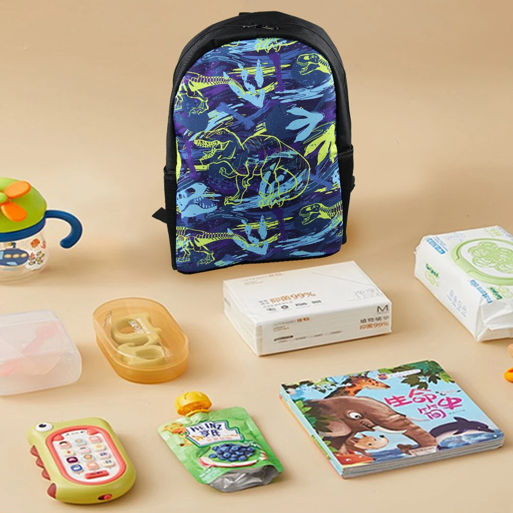 Ransel Modis Kartun Ransel Tahan Air Netral Wanita Ransel Modis Kapasitas Besar Anak Mochila