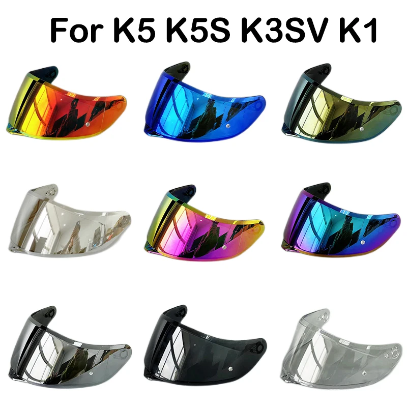 

Helmet Visor for AGV K1 K3 SV K5 Motorcycle Helmet Glasses Motorbike Helmet Discoloration Lens Night Vision Visor