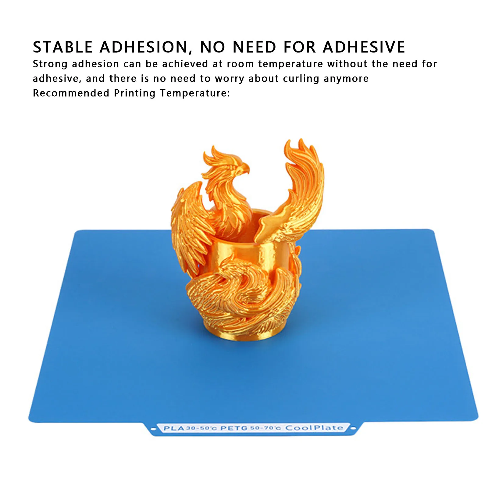 

3D Printer Cool Plate Fit for Flashforge AD5X 3D Printer 235x235mm Double Sided Cold Low Temperature Build Plate