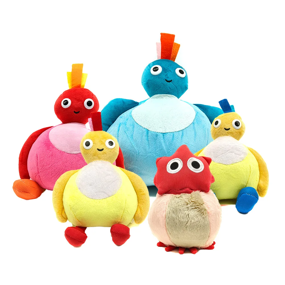 

5pcs New Twirlywoos Chickedy Chick Peekaboo Plush Toy Stuffed Doll Best Birthday Present For Children