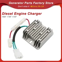 186F 178F 170F cargador de motor diésel generador de 12V accesorios de regulador de voltaje automático