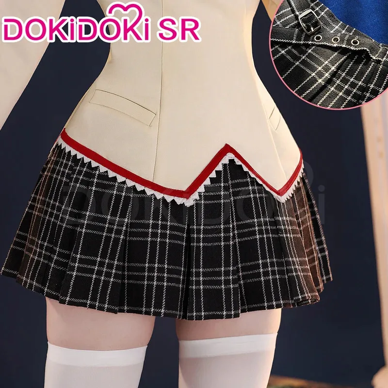 LQIN 在庫 Kanamee Madokaa/Akemii/Mikii Sayakaa/Tomoee Mamii/Sakuraa Kyokoo コスプレアニメ DokiDoki-SR 女性かわいい衣装制服