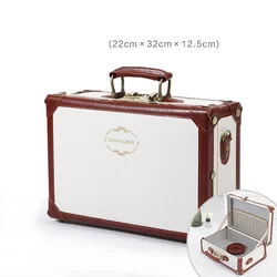 2024 New Fashion boarding case universal wheels, silent password suitcase, business case 13-inch free checked luggage