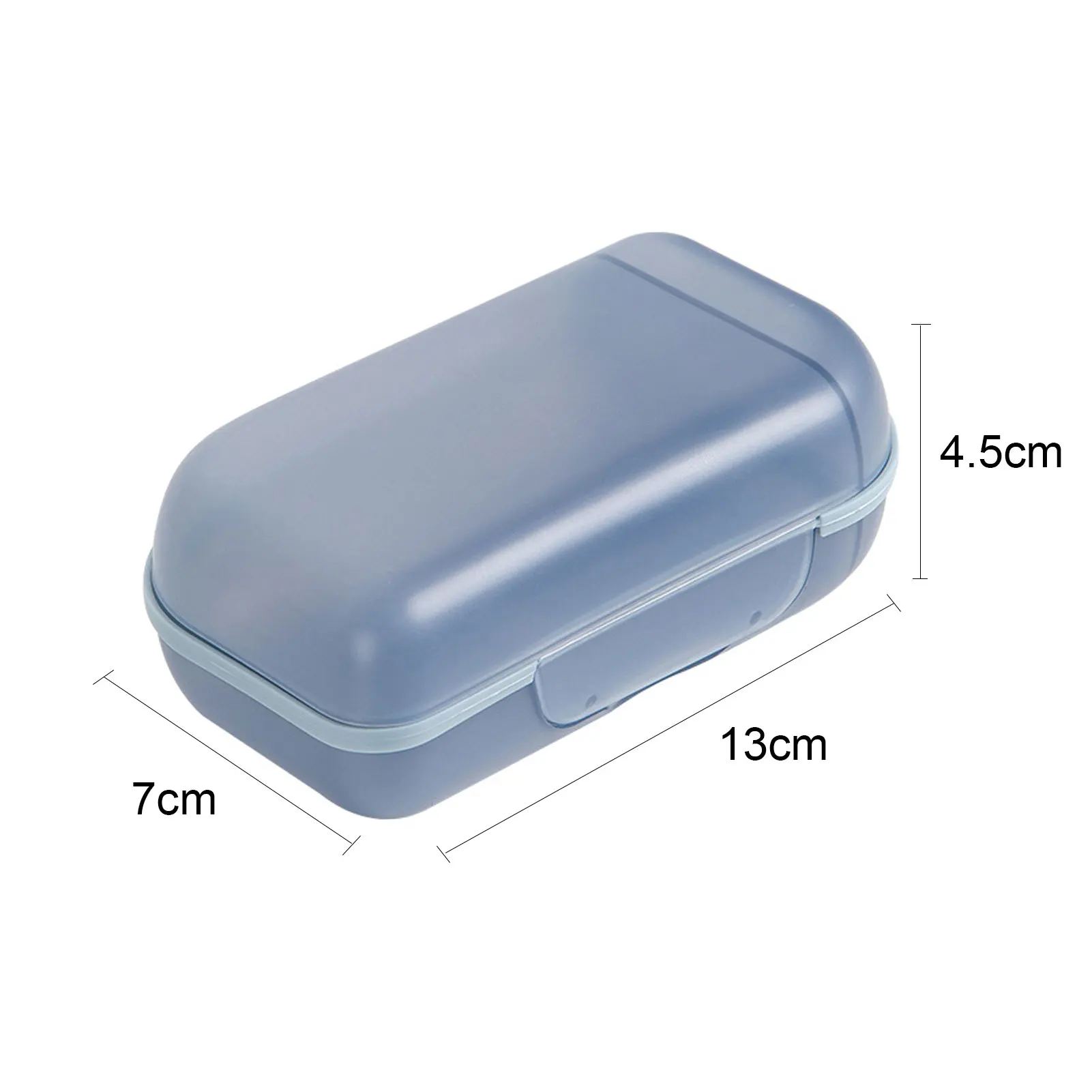 Travel Soap Container Soap Holder Easy Cleaning Leak-proof Soap Box for Tote Bags Suitacases Travelling SAL99