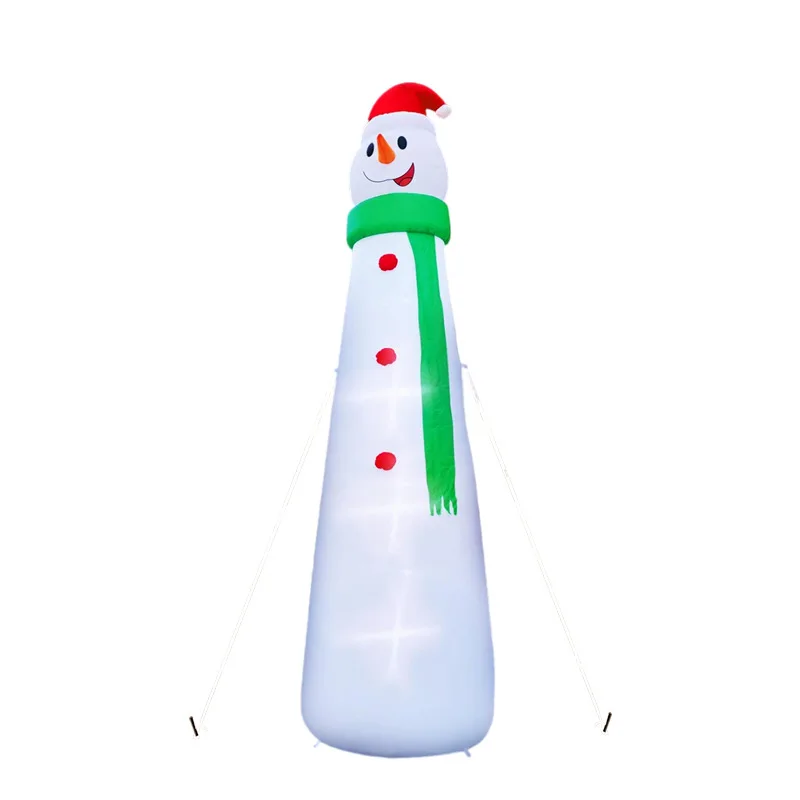 

Christmas Inflatable Christmas Snowman Air Model Outdoor Holiday Garden Lighting Decoration Ornament Model