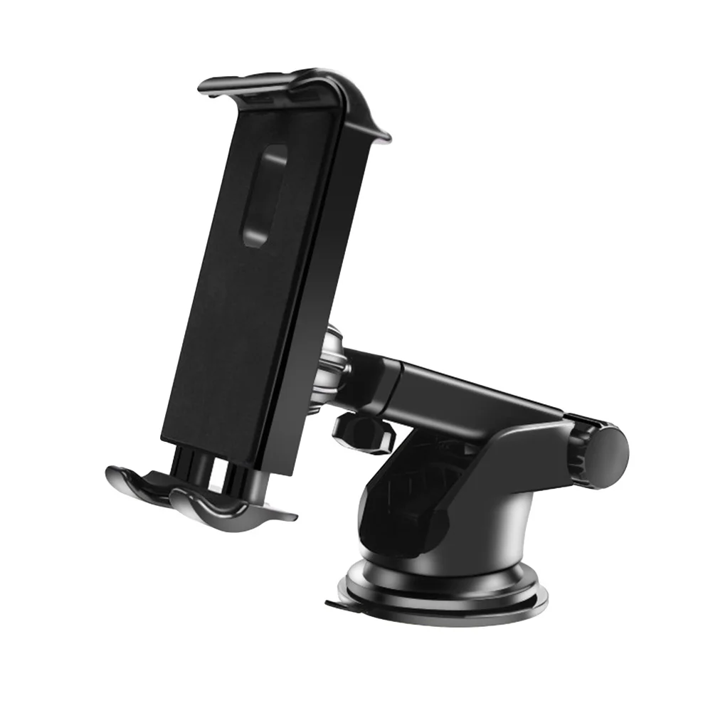

ABS Car Holder Black 360 Degree Rotation Smartphone Holder Suction Cup Phone Bracket Compact Car Mount Adjustable Non Slip