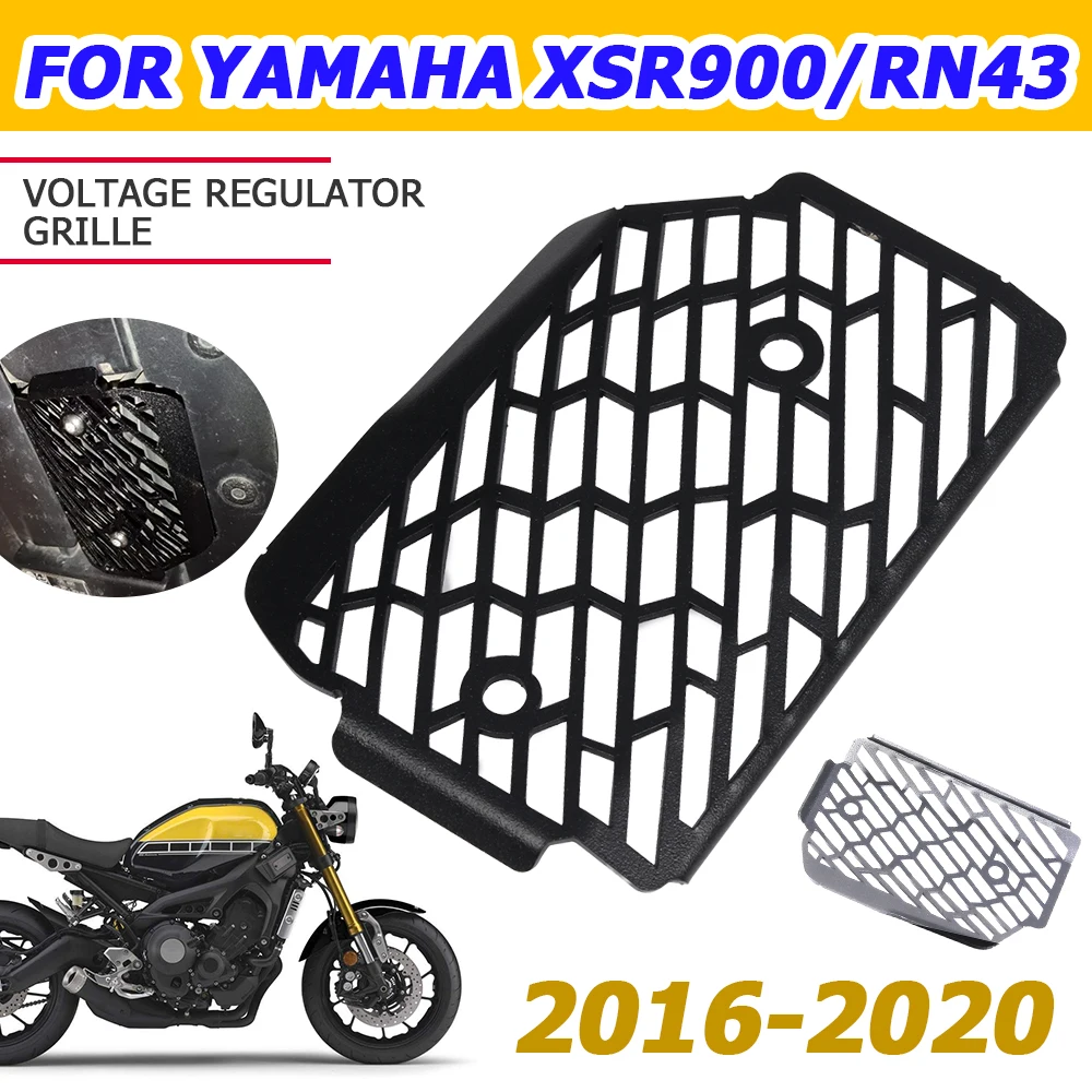 For Yamaha XSR 900 XSR900 RN43 2017 2018 2019 2020 Motorcycle Accessories Voltage Regulator Rectifier Protection Grille Guard