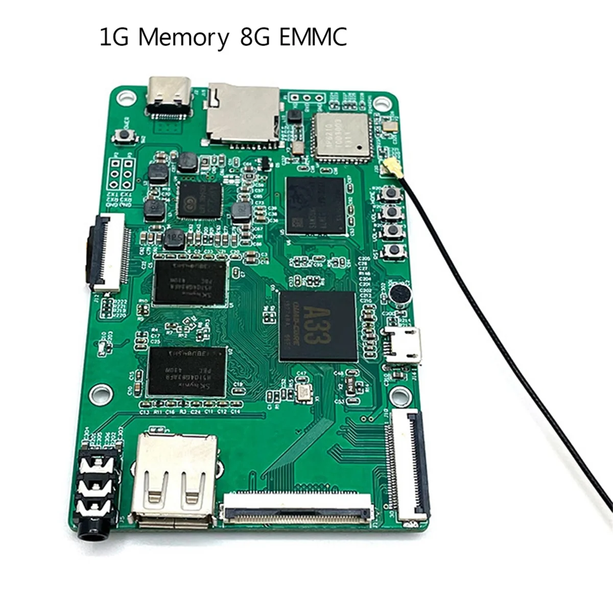 AB20-For Linux Android Open Source Creator Allwinner Learning Board PK Raspberry Pi LCPI A33 Development Board 1G RAM 8G EMMC