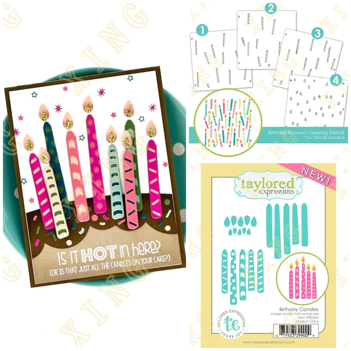 

Cut Dies Birthday Candles Metal Cutting Dies Stencils for DIY Scrapbooking Album Stamp Make Paper Card Embossing New Die Cut