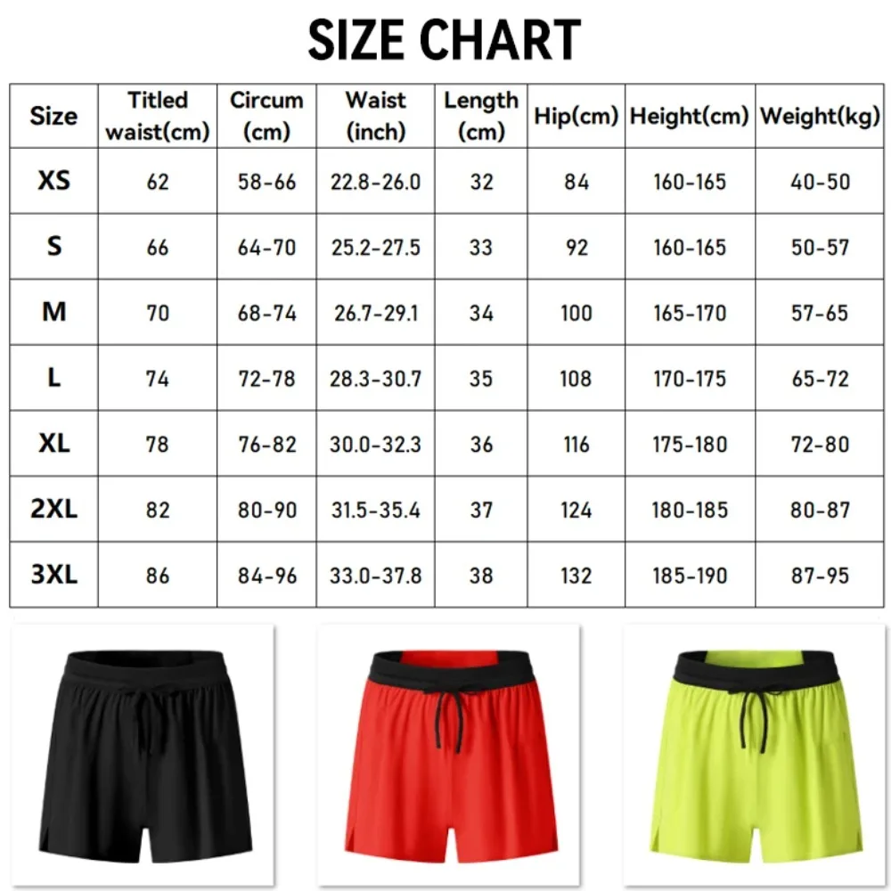 2026 Quick Dry 3-inch Running Shorts Unisex Lightweight Loose Fit No Liner Marathon Fitness