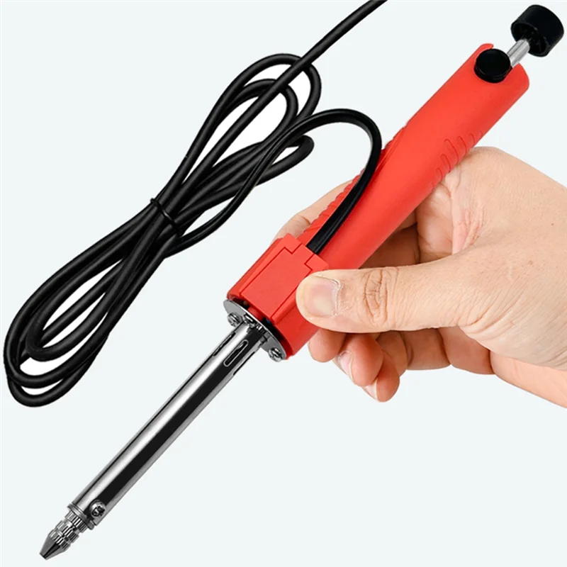 【Oferta błyskawiczna】 Pompa próżniowa do lutowania 30W Elektrotermiczna odsysaczka do lutu Narzędzie do usuwania lutu z lutownicy Wtyczka EU