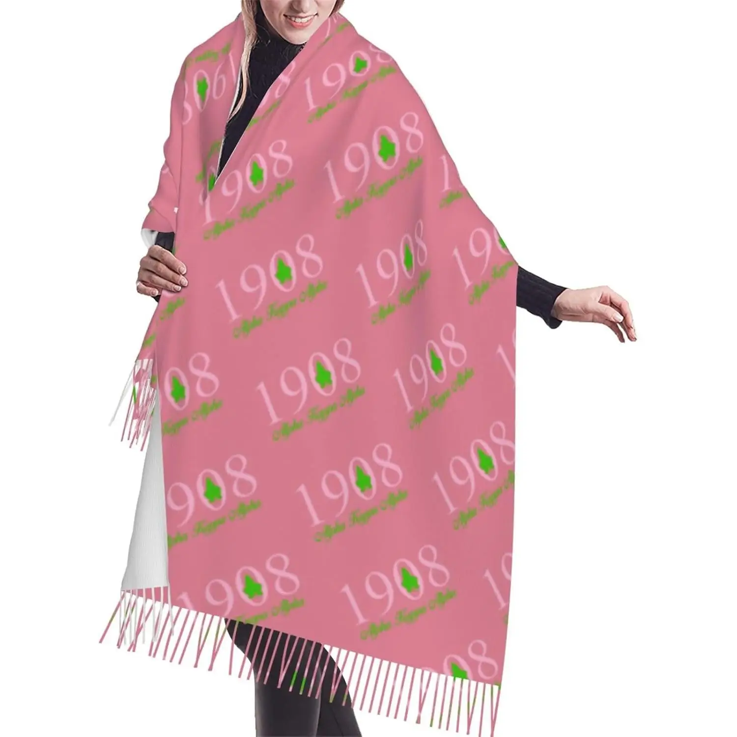 

Scarf Soft wrap Imitation cashmere shawl Scarf Comfortable Scarves With Tassel for Women Evening Dress