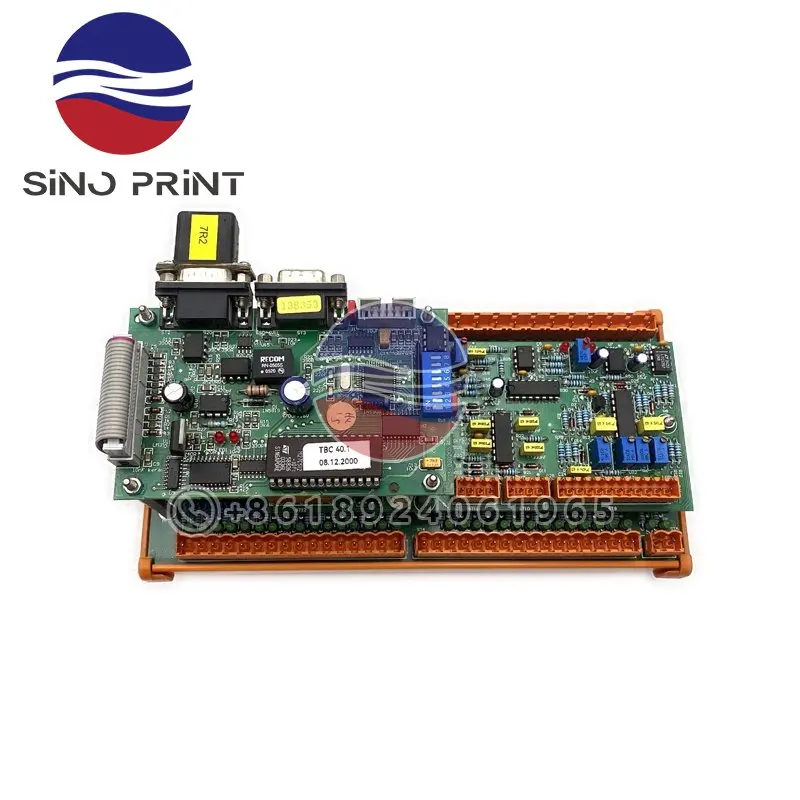 08.12.2000 Circuit Board TBC 40.1 Card 420.29.4519 TBC Board For Heidelberg Technotrans Water Tank L5.187.2158 PCB Parts