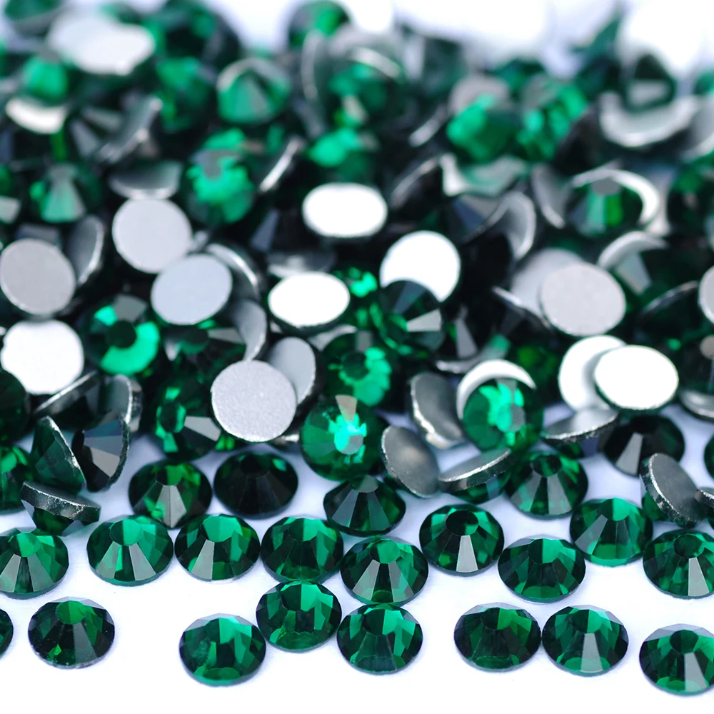 PUBRILEX Glas Strass ohne Hotf – Nail Art Emerald Green Bewertung und Preis