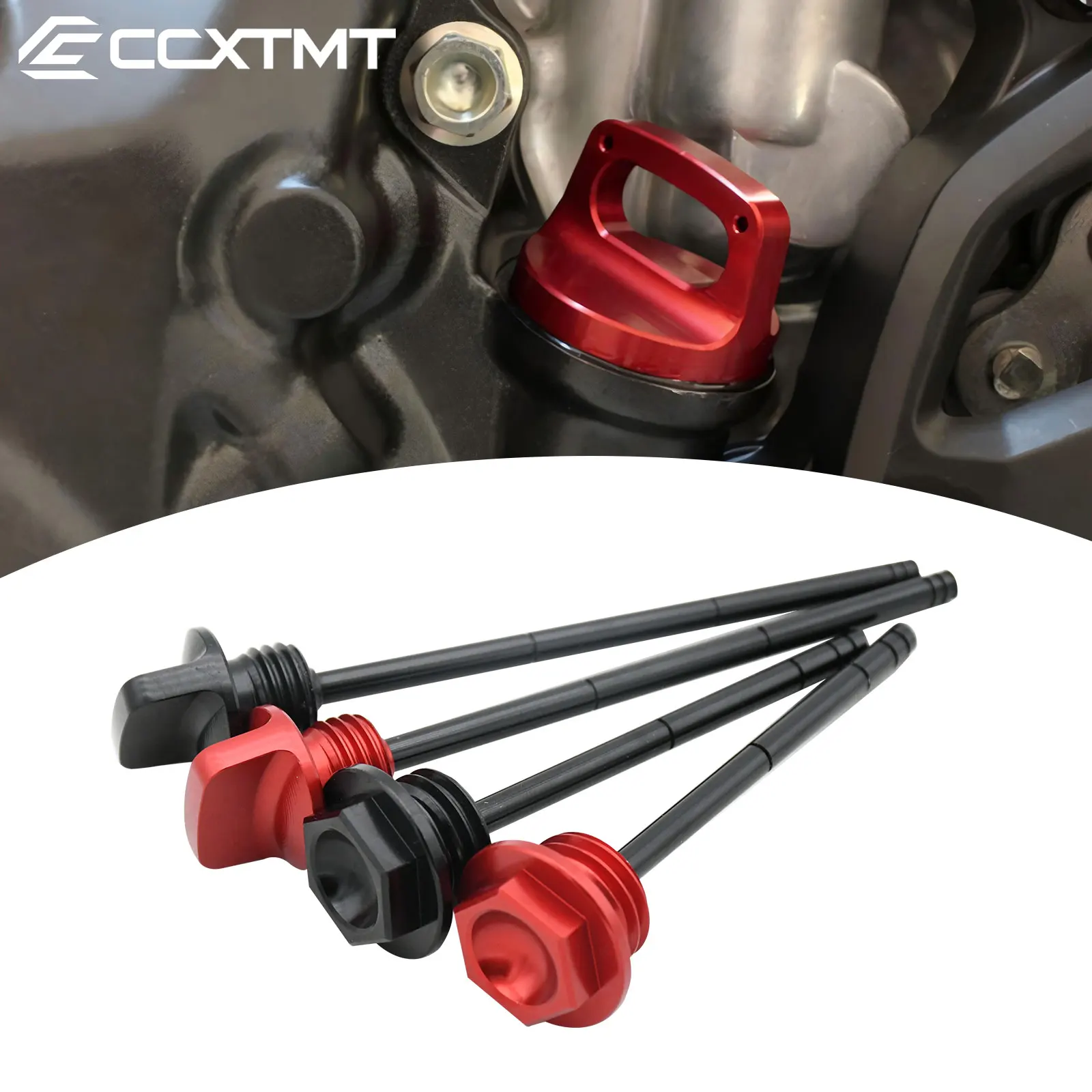 CNC 알루미늄 오일 딥스틱 게이지 플러그, 혼다 CRF250X CR250R CRF450X CRF 250R 250X 250X 450X 2009-2017 2008 2007 2006 2005 2004