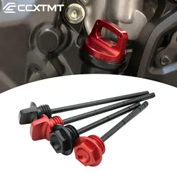 CNC 알루미늄 오일 딥스틱 게이지 플러그, 혼다 CRF250X CR250R CRF450X CRF 250R 250X 250X 450X 2009-2017 2008 2007 2006 2005 2004